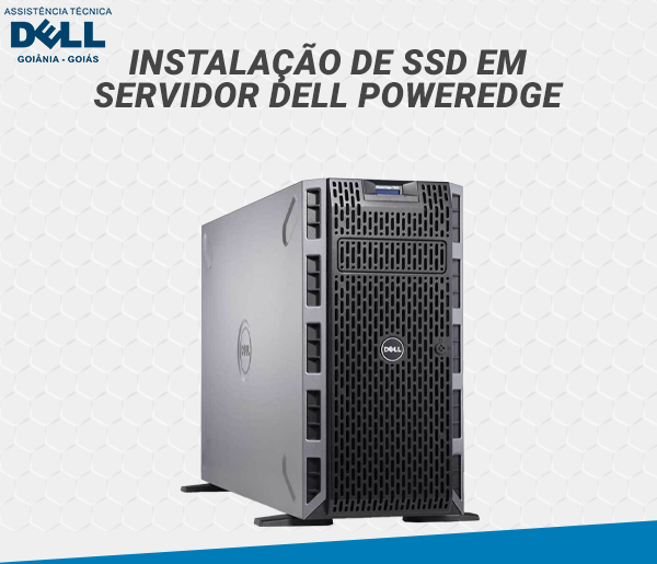 INSTALACAO DE SDD EM SERVIDOR DELL POWEREDGE